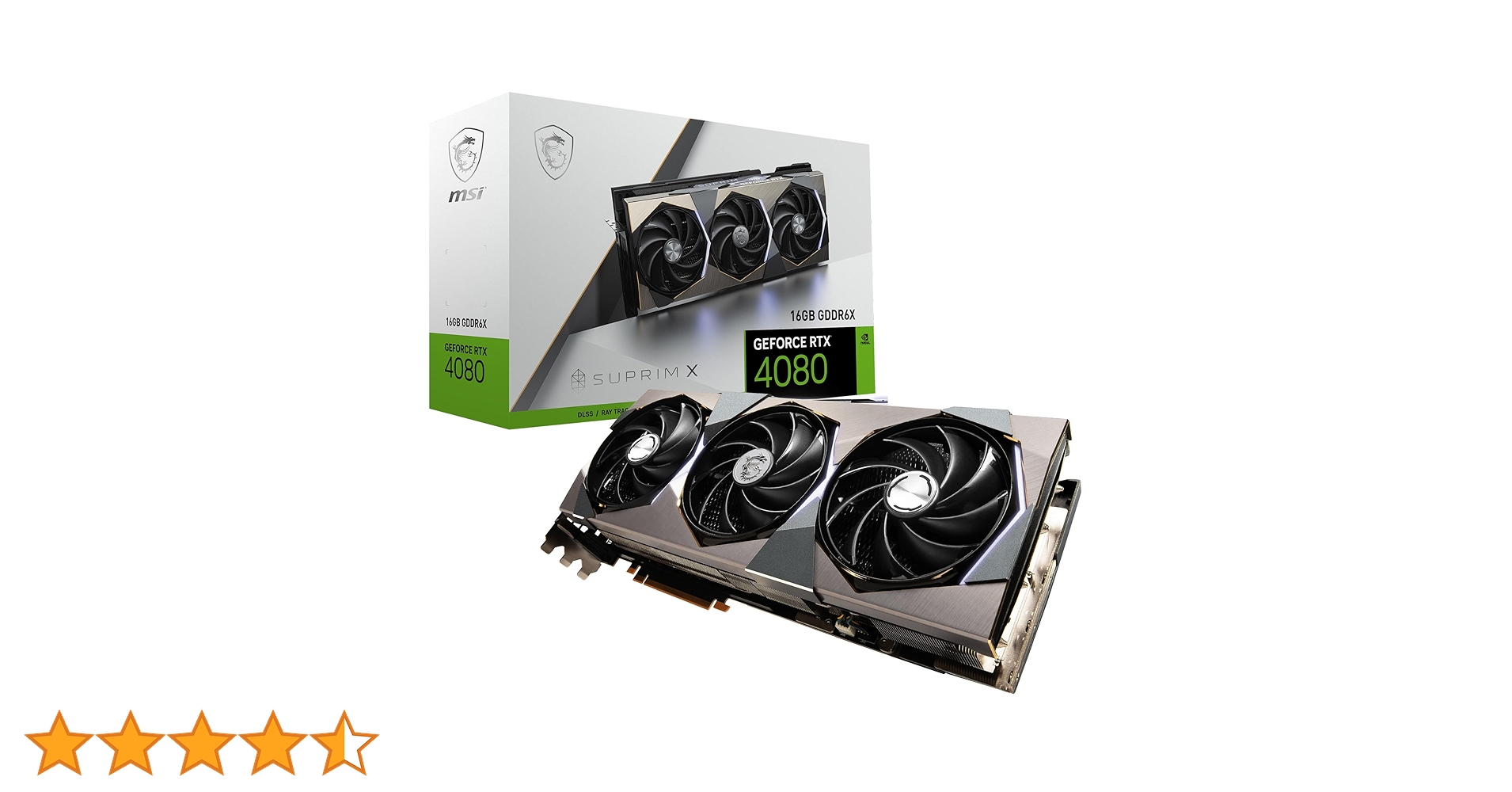 Amazon | MSI GeForce RTX 4080 16GB SUPRIM X ゲーミンググラフィック